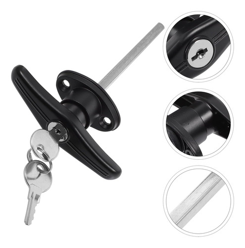Lock Tailed T -handle Para Puertas De Garaje: Mecanismo De B