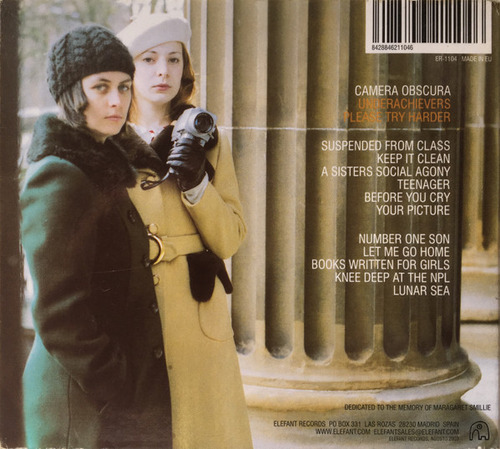 Cd Underachievers Please Try Harder (camera Obscura) Estándar