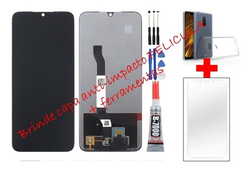 Tela Touch Display Frontal Xiaomi Redmi Note 8 + Brindes