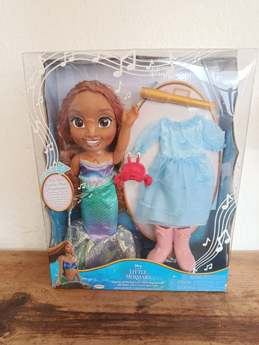Muñeca Ariel Canta Y Luce De Disney Princess La Sirenita