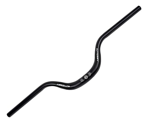 Guidao De Bicicleta Absolute Nero Mtb 720mm Curvo 80mm