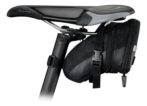 Bolsa De Selim Bike Topeak Wedge Pack Com Tira M Speed Mtb