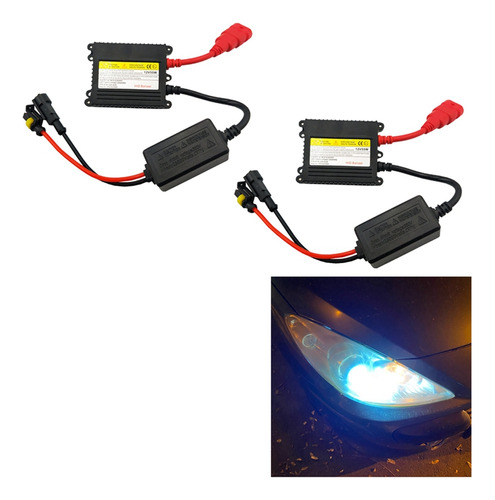 Bloque De Balasto Hid, 2 Unidades, Dc12 V, 55 W, Encendido E