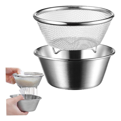 Juego De Mini Colador Acero Inoxidable, Colador De Verduras