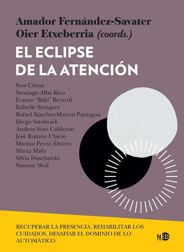 Libro Eclipse De La Atencion,el - Fernandez Savater,amador