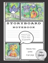 Comprar Libro: Cuaderno De Guion Gráfico: Guión Gráfico Grande En Bl