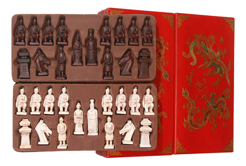 Juego De Ajedrez Clásico De Madera Para Viajes Pequeña