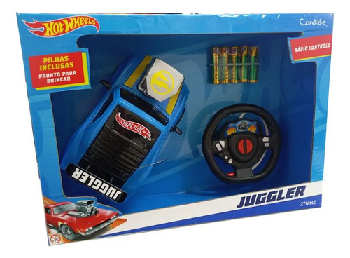 Veículo Do Hot Wheels Juggler Com Controle Remoto Candide