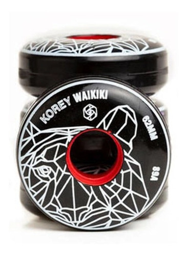 Ruedas Para Patin Agresivo Red Eye Korey Waikiki 62mm 89a