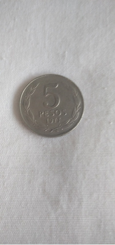Moneda 5 Pesos 1977 Chile