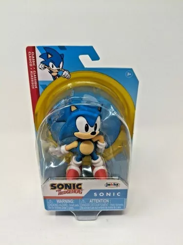 Boneco Sonic Original Importado Classic 6,5 Cm