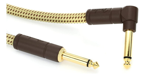 Fender Cable De Instrumentos De La Serie Deluxe, Recto/an