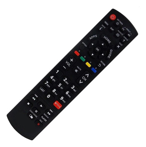 Controle Tv Panasonic Led/lcd Smart Viera Netflix Tc39as600b