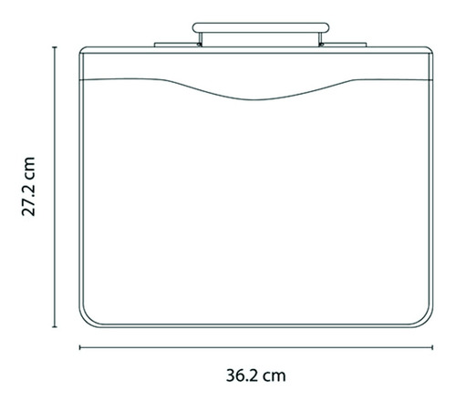 Imagen 3 de 3 de Carpeta Portafolio Ejecutiva Curpiel Cierre, Block, Arillos