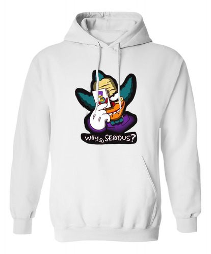 Sudadera Krusty Why So Serious? The Simpsons