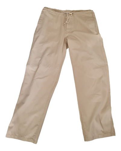 Pantalón Recto De Gabardina Sail Essential Talle M