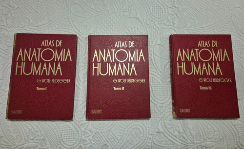 Atlas De Anatomia Humana.g.wolf.heidegger. (Usado)