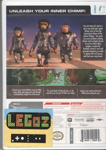 Legoz Zqz Space Chimps Wii Disco Original Ref 1323