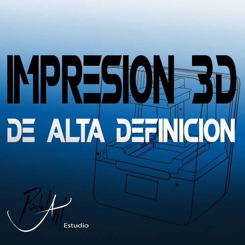 Imagen 1 de 8 de Impresión 3d De Alta Definición. Tecnología De Resina Sla