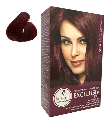 Tonalizante Haskell Exclusiv Tom 5562 Cast Clar Verm Vio Esp