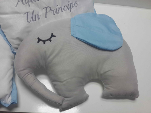 Almohadones Complemento Chichonera Linea Elefantes Bebe
