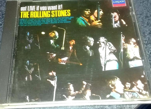 Cd.the Rolling Stones. Got Live If You Want! Edición Alemana