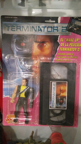 Terminator Jocsa Más Vhs En Blíster Vintage Retro 