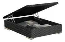 Comprar Cama Base Baul Sommier 2 Plazas Base Baul  Negro