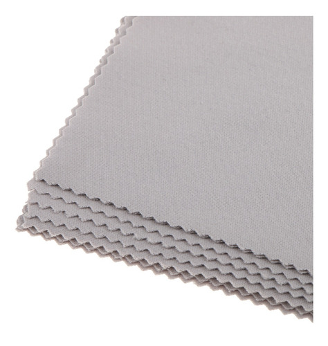 10pcs Conjunto De Tela De Microfibra De Limpieza De Gris