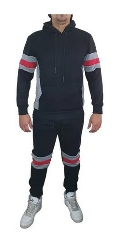 Conjunto Deportivo Hombre Buzo Completo Polar Termico