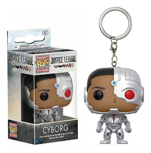 Funko Llavero Cyborg Liga Justicia Keychain Pop! Justice