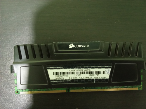 Memoria Ram Ddr3 8gb (2x4gb) 1600mhz Pc