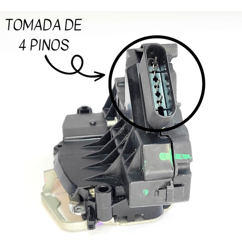 Fechadura Elétrica Dianteira Direita New Fiesta 2012 A 2019