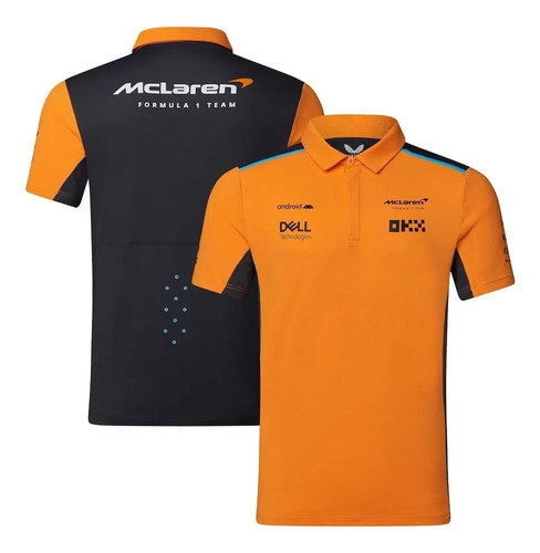 F1 Mclaren Camiseta De Polo Impresa En 3d