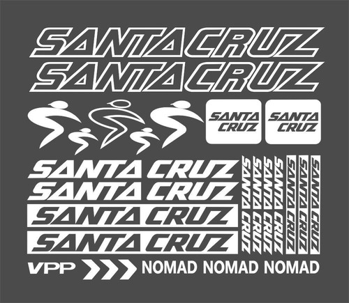 Juego Calcos Santa Cruz Nomad