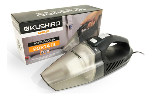 Aspiradora Para Auto Portatil Con Accesorios 12v Kushiro