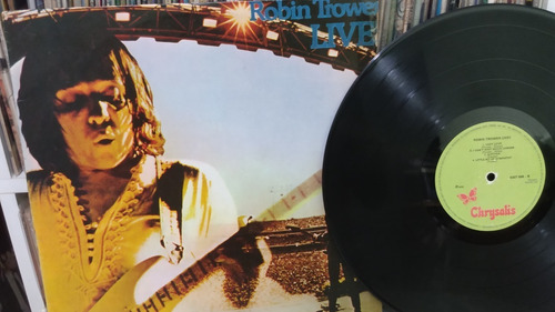 Lp - Robin Trower - Live (too Rolling Stoned) - 1976 - Hrd (Usado)