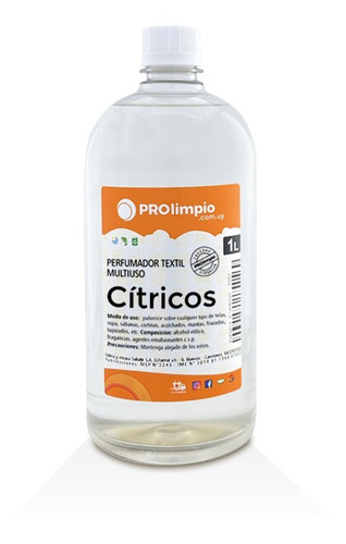 Perfumador Liquido Para Telas De Cítricos 1lt - Prolimpio