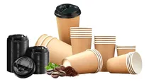 Comprar 100 Vasos Kraft Vaso Para Cafe Vaso Kraft Papel C\u002Ftapa 12oz Vaso Desechable Cafe Vasos Termicos Desechables Vaso Cafe Vasos Polipapel 12oz Vaso Polipapel Kraft Vasos Para Cafe Desechable Pasteleriuscl