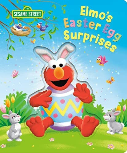 Book : Elmos Easter Egg Surprises (sesame Street) - Webster