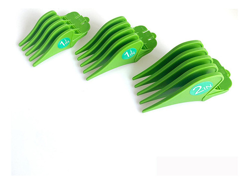 Cortapelos Límite Peine Protector De Corte Set Verde
