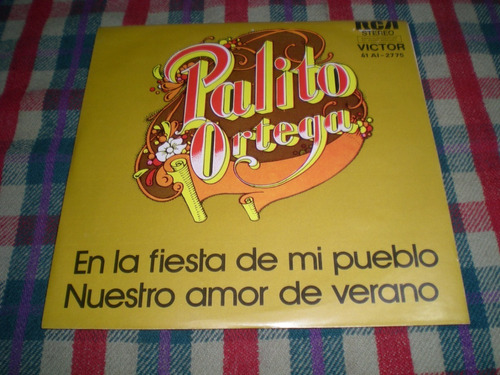 Palito Ortega / En La Fiesta De Mi Pueblo Vinilo Promo (17)