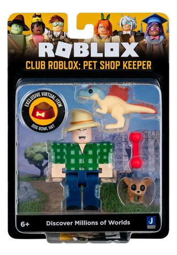 Muñeco Roblox  Club Roblox: Pet Shop Keeper