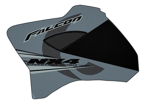 Funda Tanque Honda Falcon 400 Negro/gris Fmx