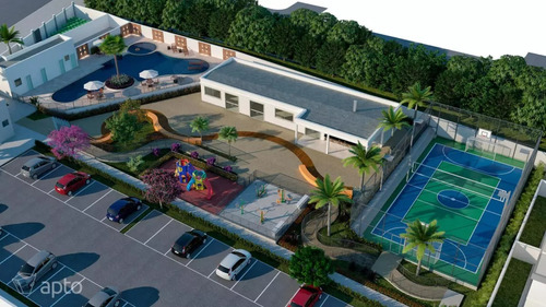 Apartamento Com: Piscina, Elevador, Garagem, 2 Quartos Em Campo Grande Rj