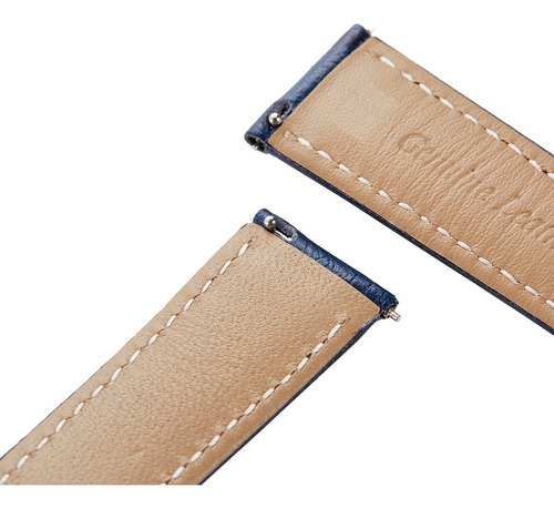 Correa D Piel De Avestruz Para Smartwatch Fossil Gen 6 42mm