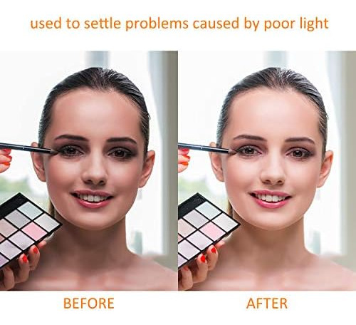 Tomshine Led Vanity Para Espejo 5 Bombillas 3 Modos De Color