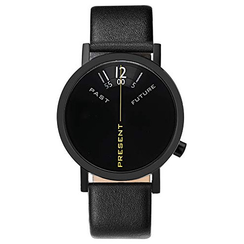 Reloj Negro Pasado, Presente Y Futuro | 40mm