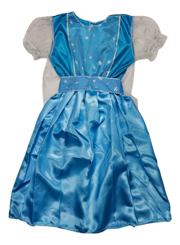 Vestido Disfraz Princesa Elsa Frozen Echyzos