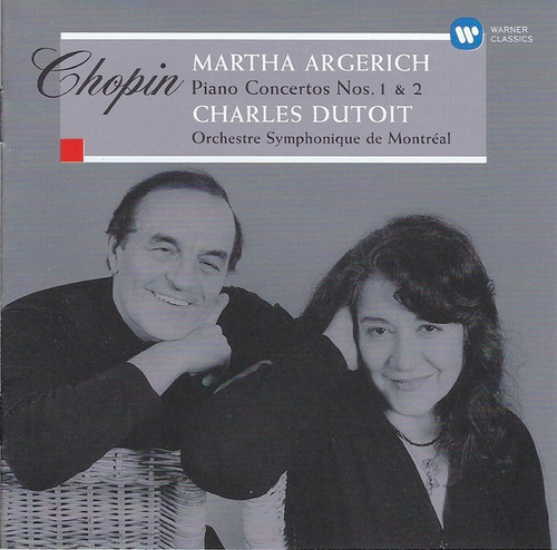 Chopin/pno Ctos 1 2/argerich Dutoit (cd) - Importado